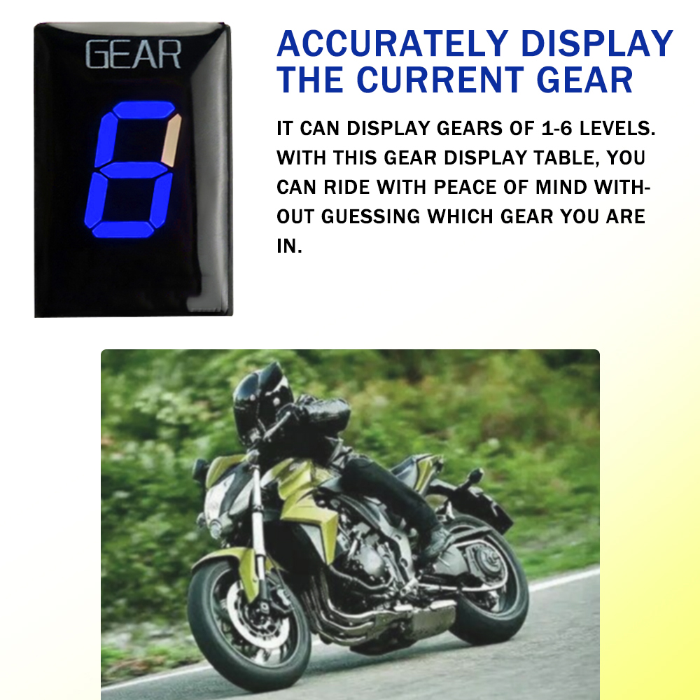 Motorcycle Gear Indicator For  - Motorcycle Gear Xl recension och pris