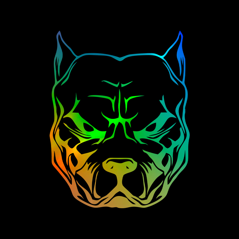Motorcycle Sticker dog pattern - Motorcycle Gear Pattern recension och pris