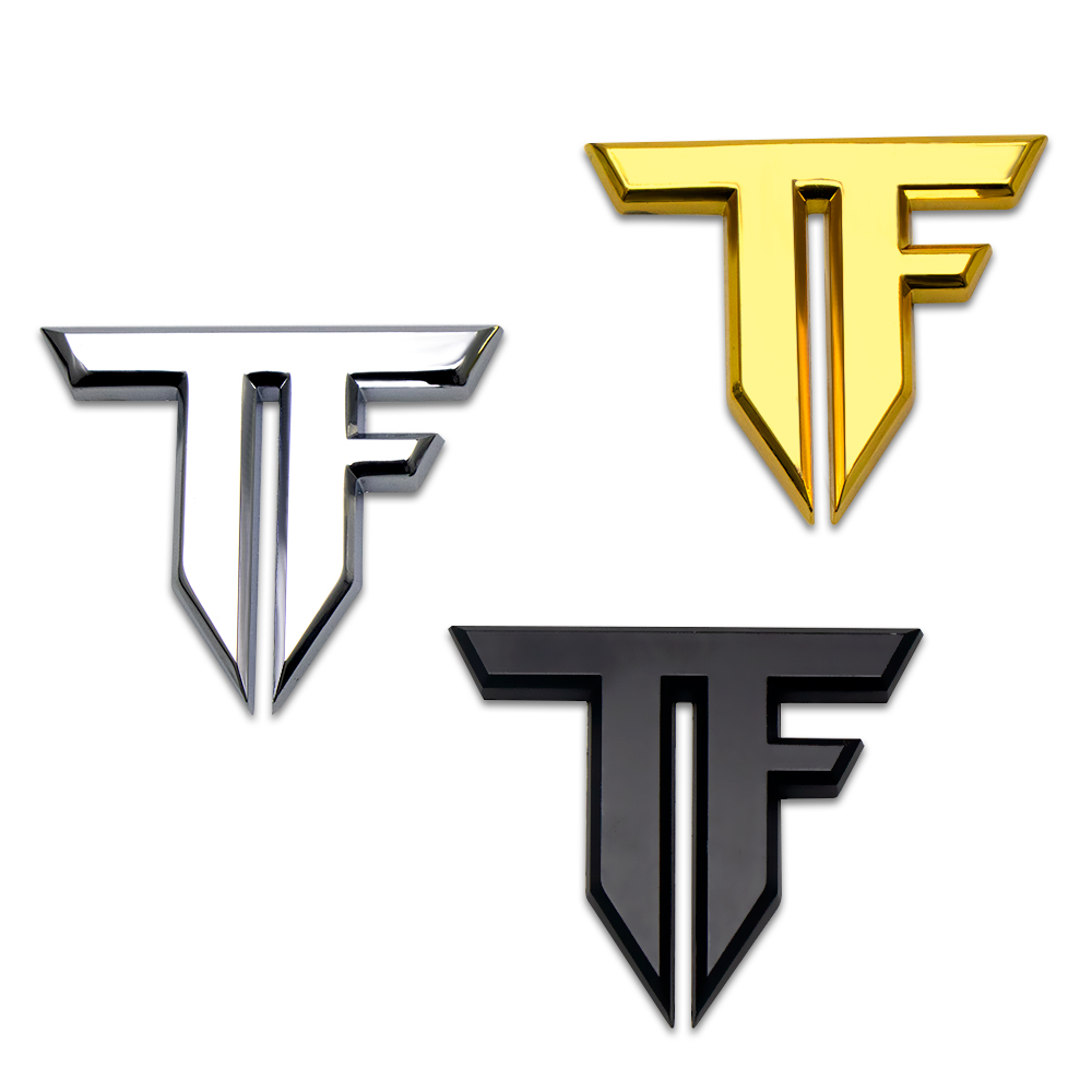 1pc 3D Metal TF Emblem Badge C - Motorcycle Gear Logo recension och pris