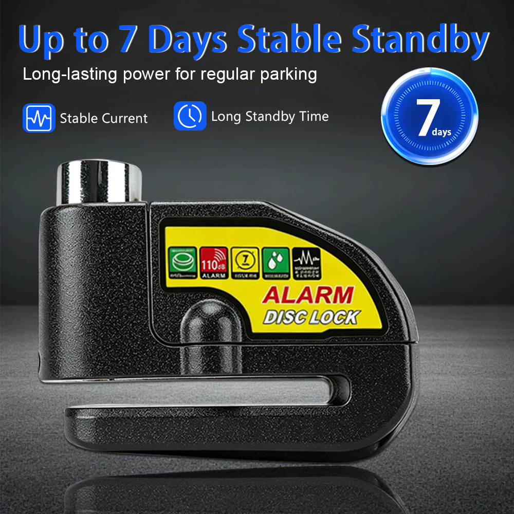 Universal Alarm Disc Lock Anti - Disc Lock Brake recension och pris