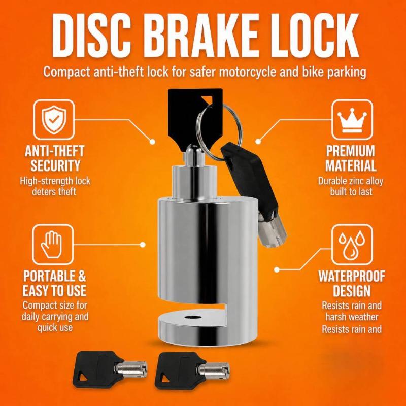 Universal Motorcycle Disc Brak - Disc Lock Brake recension och pris