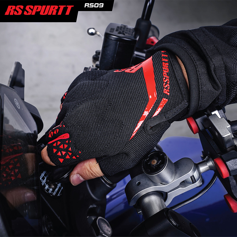 RS Half Finger Motorcycle Glov - Motorcycle Wearing Gear recension och pris