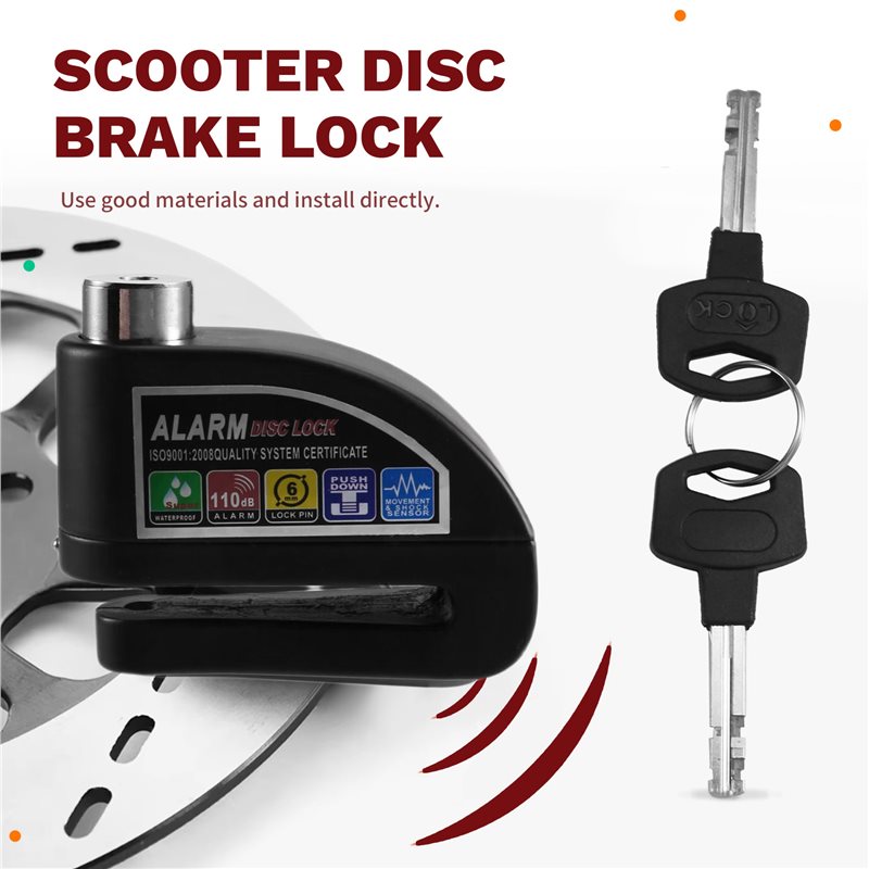 B92B-Disc Brake Lock Waterproo - Disc Lock Brake recension och pris