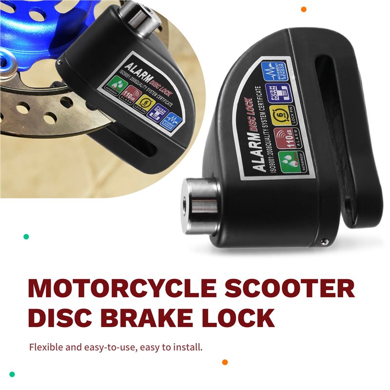B92B-Disc Brake Lock Waterproo - Disc Lock Brake recension och pris