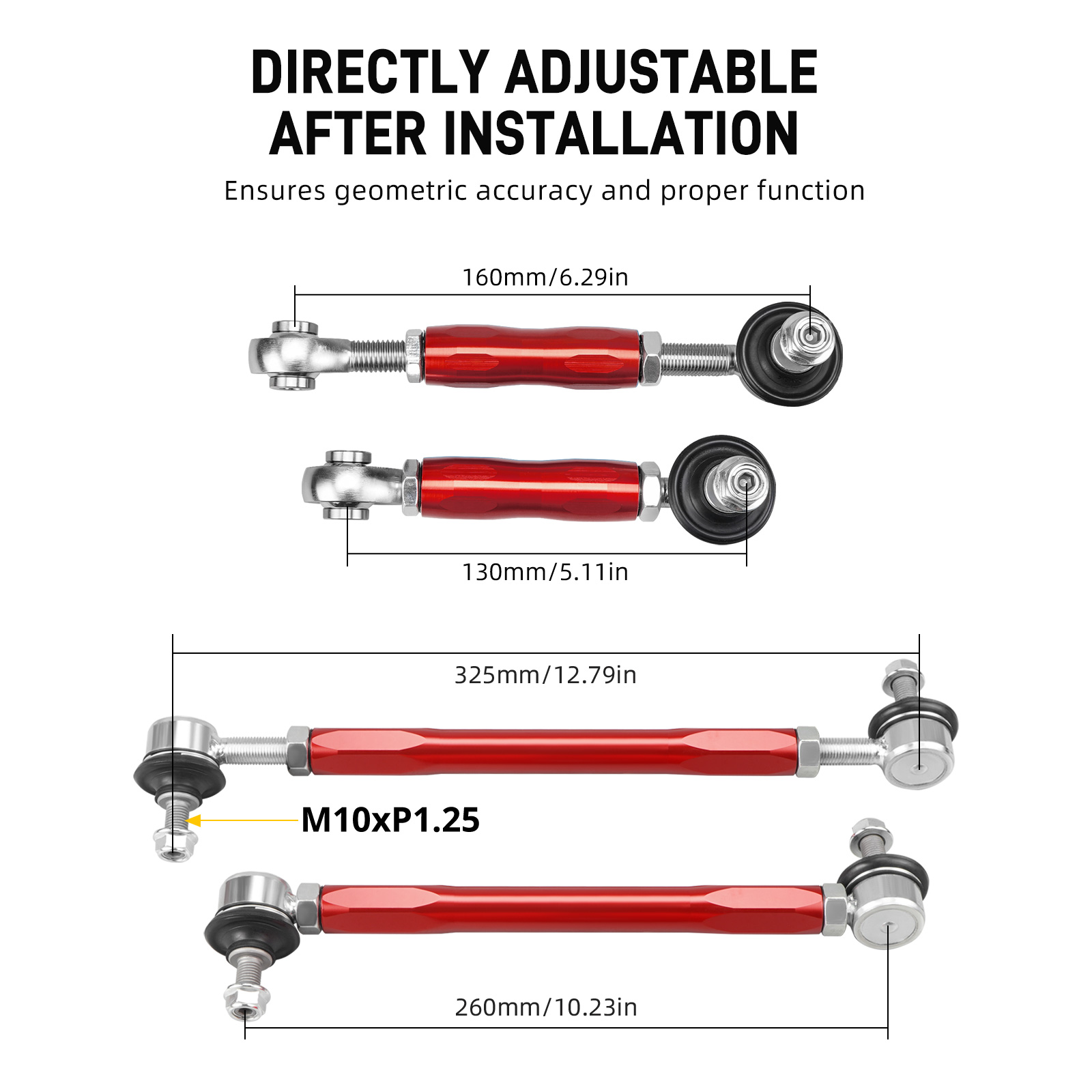 Adjustable Front & Rear Sway B - Motorcycle Gear Near Me recension och pris