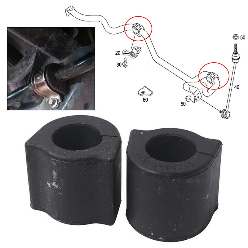 Front Sway Roll Bar Bushing Ki - Motorcycle Gear Near Me recension och pris