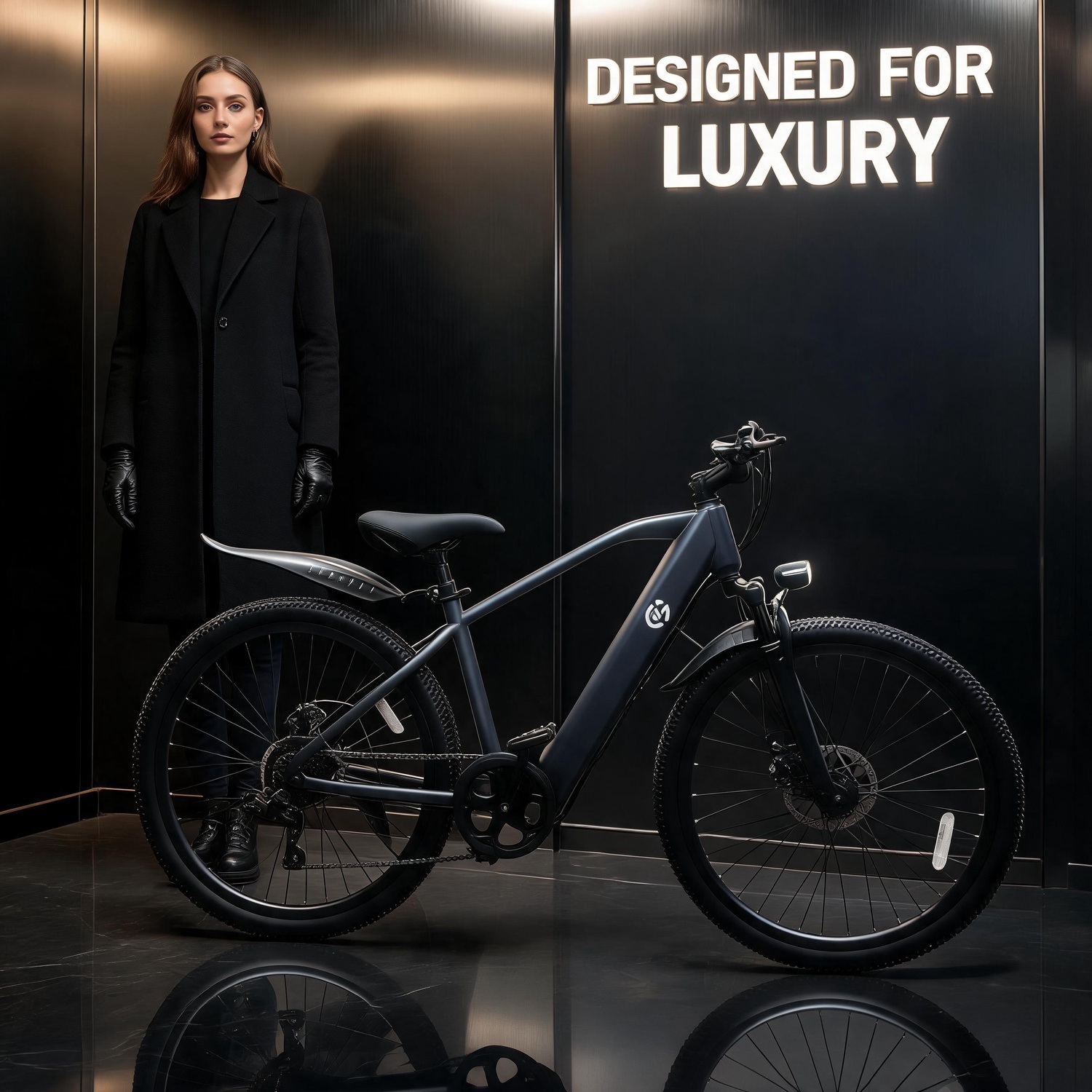 Christmas electric bike family - Disc Lock Brake recension och pris