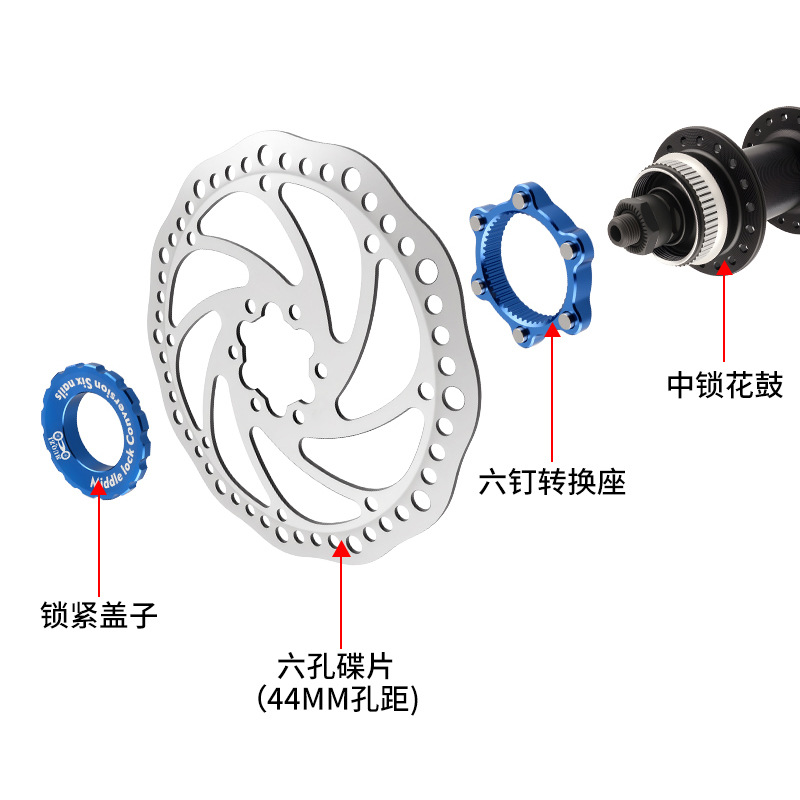 MUQZI medium lock turn six-nai - Disc Lock Brake recension och pris