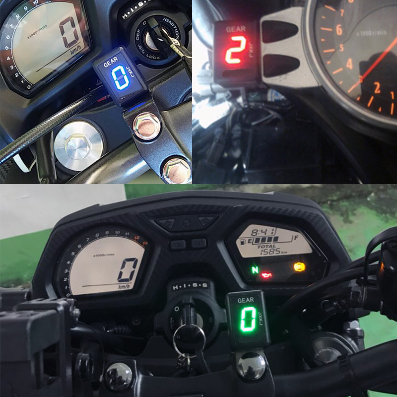 Motorcycle Gear Indicator 1-6  - Motorcycle Gear Xl recension och pris