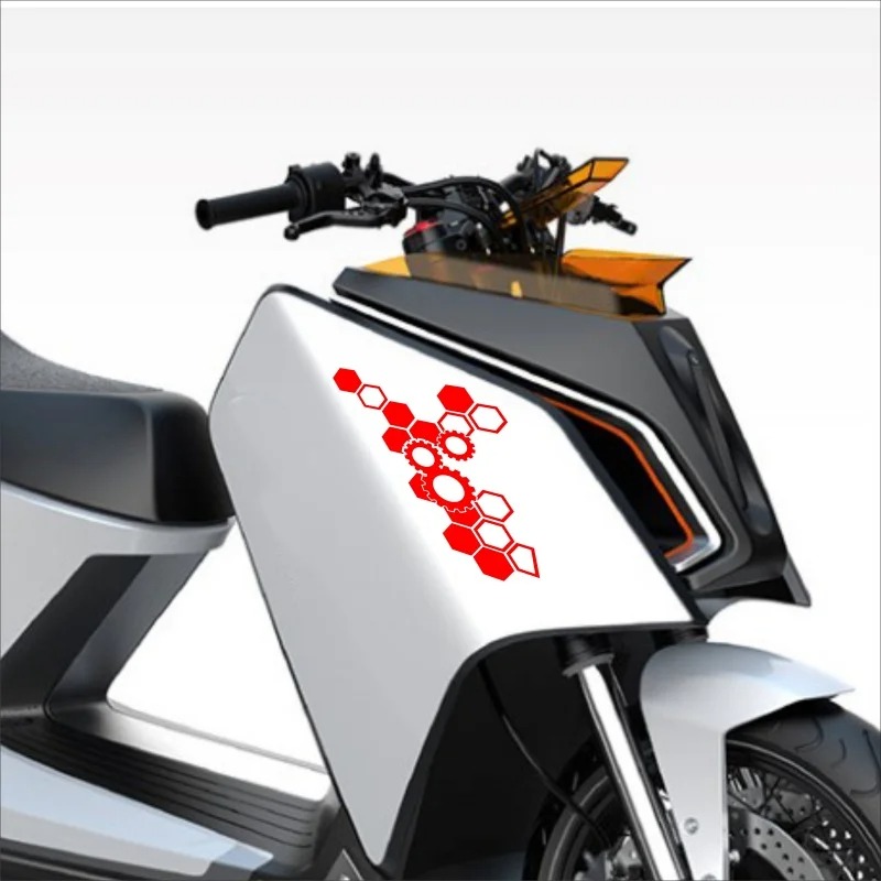 1PC Honeycomb Gear Motorcycle  - Motorcycle Gear Logo recension och pris