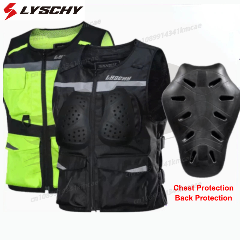 LYSCHY Motorcycle Reflecting V - Motorcycle Gear Vest recension och pris