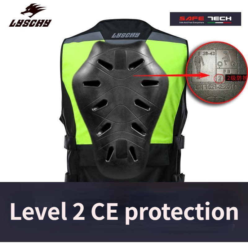 LYSCHY Motorcycle Reflecting V - Motorcycle Gear Vest recension och pris