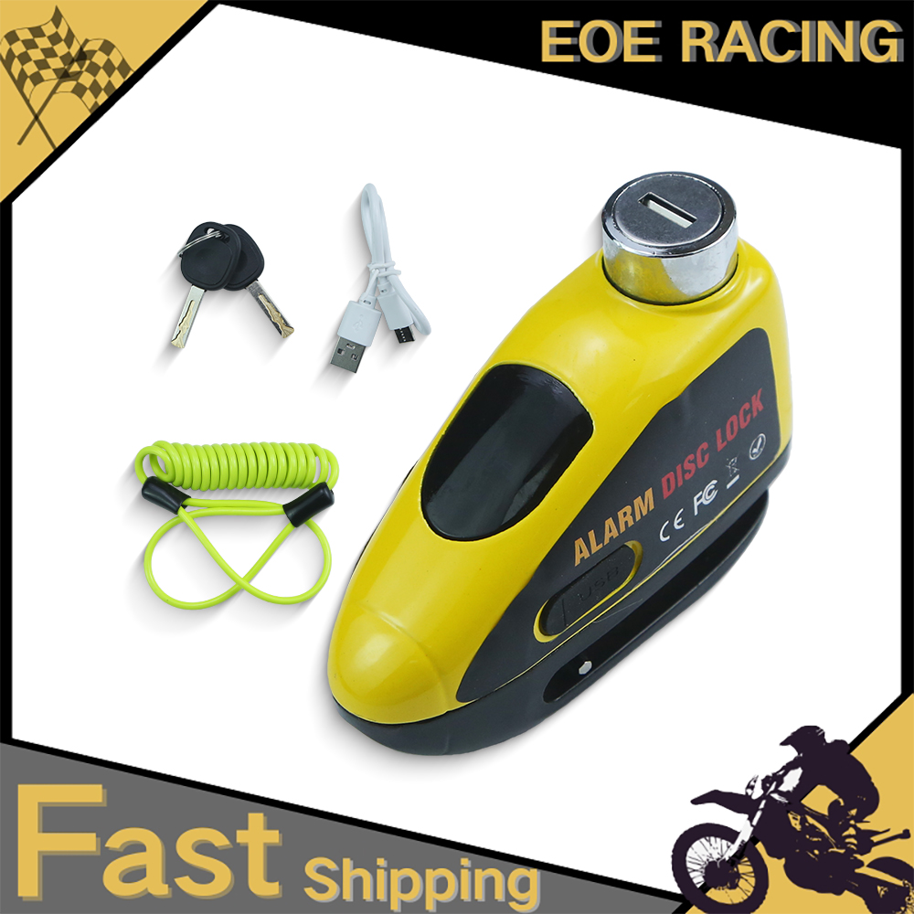 Rechargeable 140dB Motorcycle  - Disc Lock Brake recension och pris